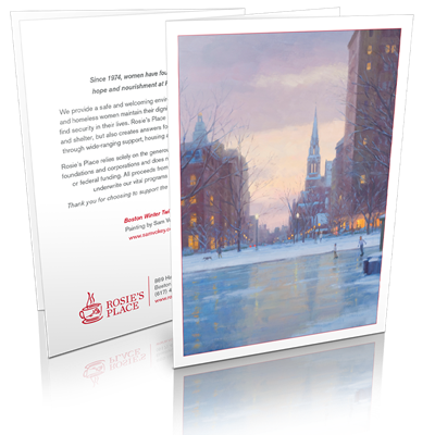 Boston Winter Twilight – BW