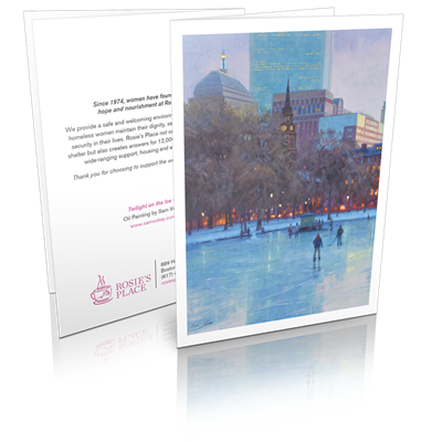 Twilight On The Ice – BW